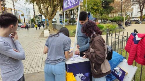 La Libertad Avanza de Avellaneda lanzó una campaña de afiliación masiva 